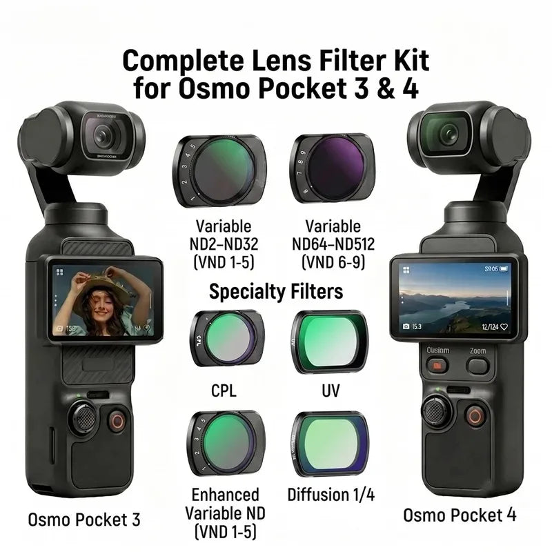 Camera Cinematic Filter Kit