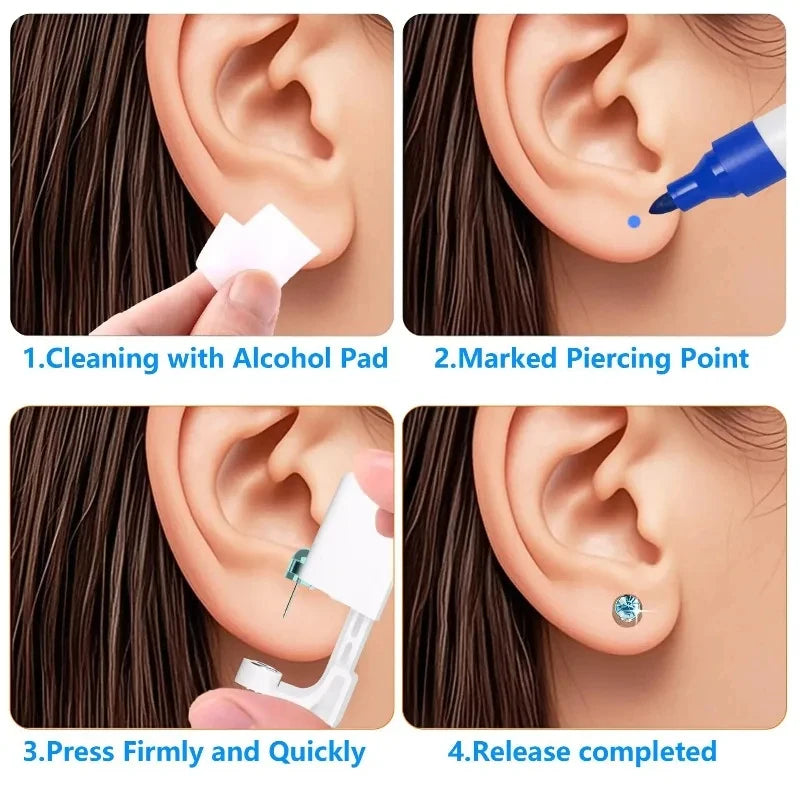 Disposable Ear Piercing Kit