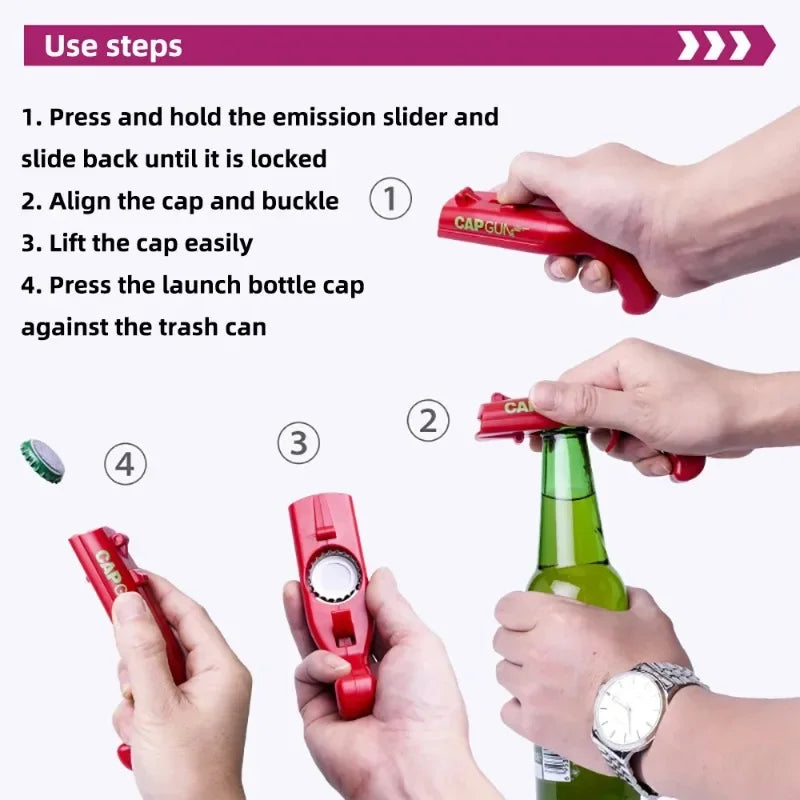 Cap Gun Beer Bottle Opener