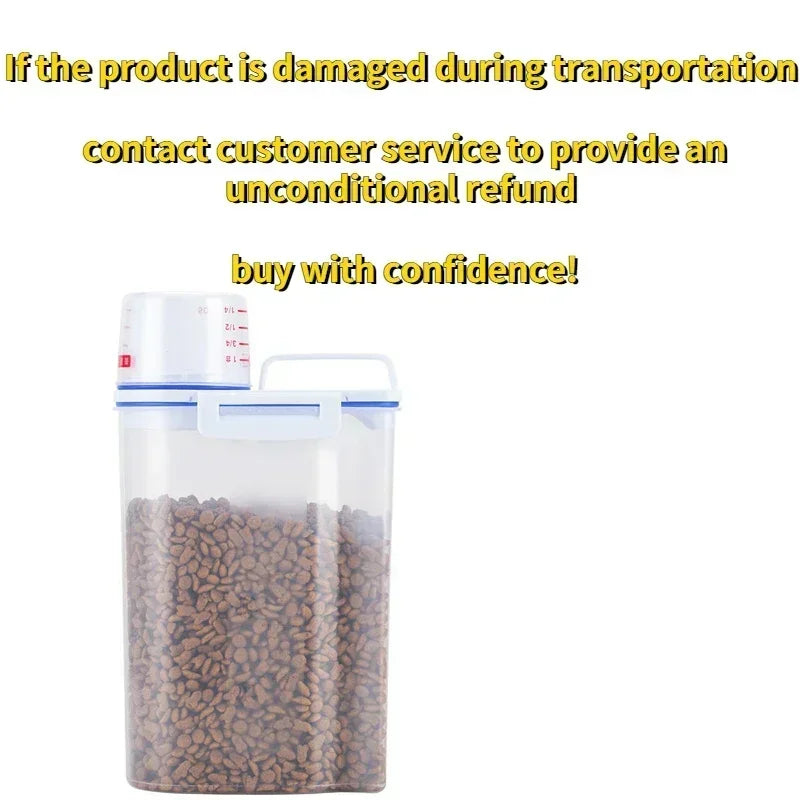 Pets Food Measuring Pail Container