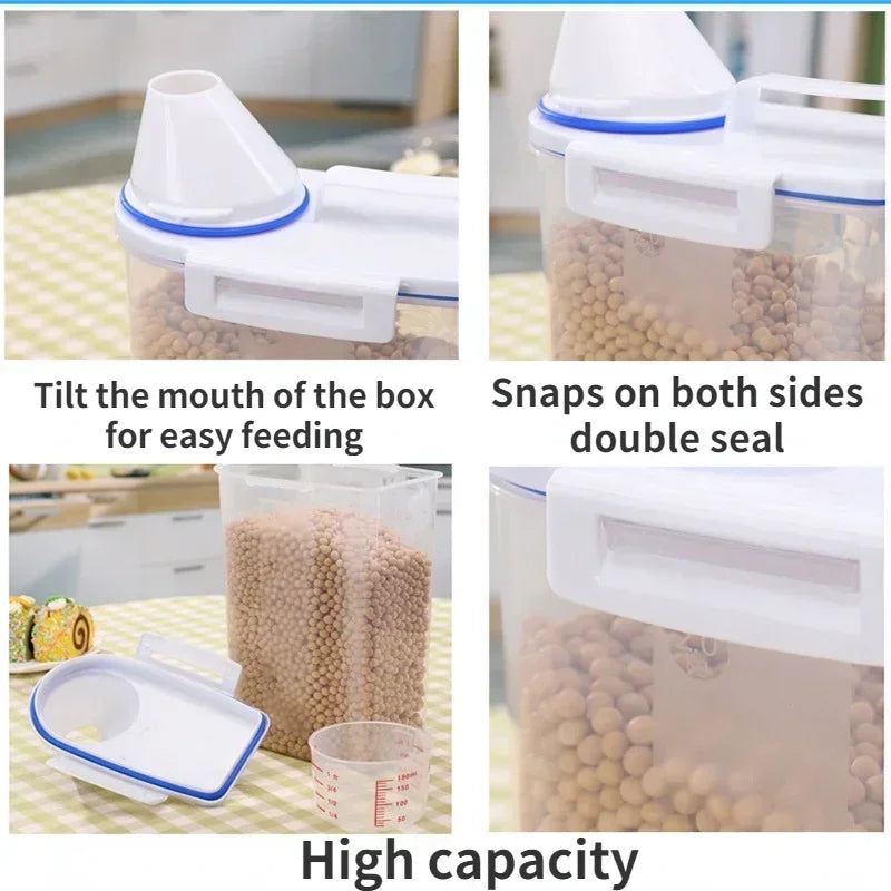 Pets Food Measuring Pail Container