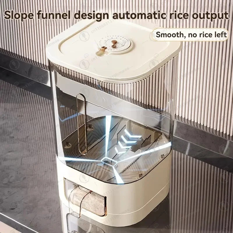 Automatic Rice Storage Box