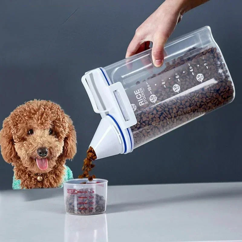 Pets Food Measuring Pail Container