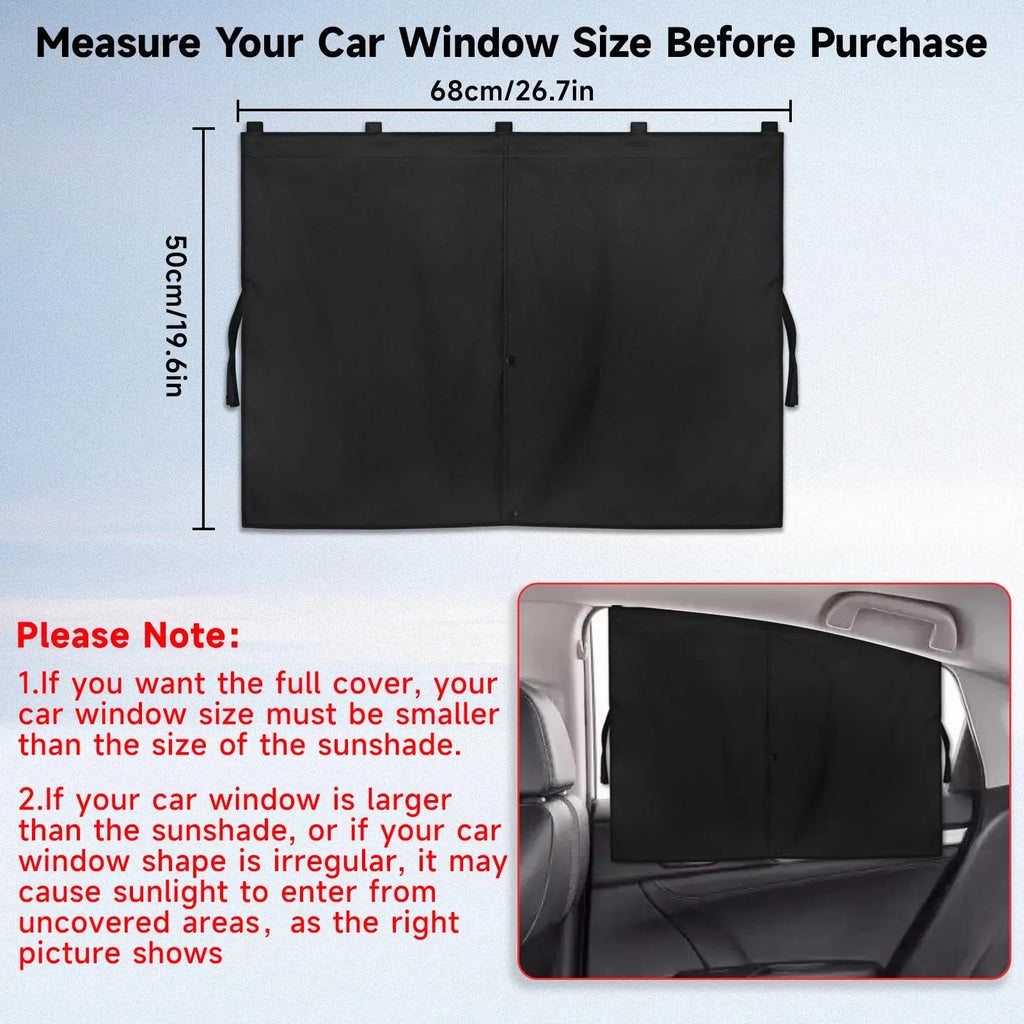 Magnetic Car Window Sun Shade